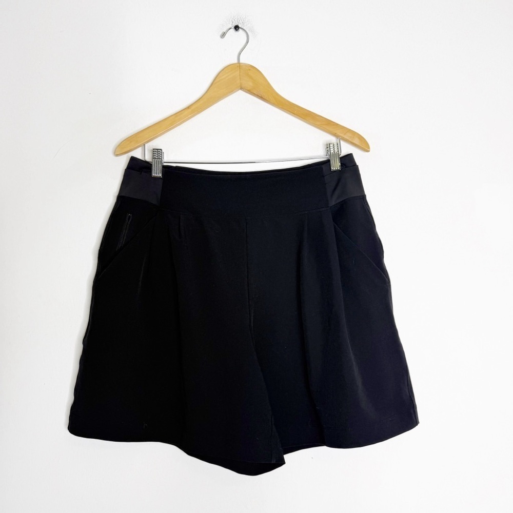 Athleta Fairway Golf Shorts – Black – Size 12 Tall – Stretch – Athletic